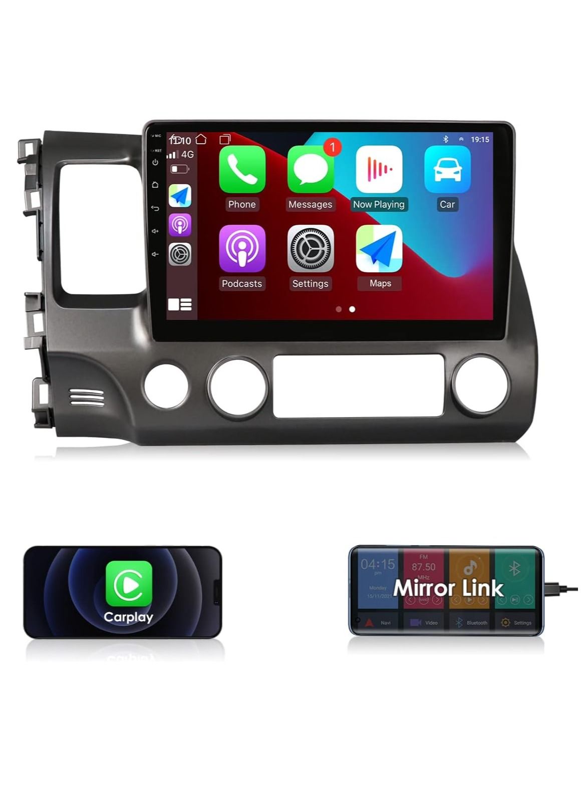 Compare Android Screen for Honda Civic 20062011 Quad Core 2GB Ram 32 GB Rom Support Apple Car Play  Android Auto Wireless at KSA Price
