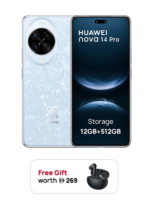 Nova 14 Pro Dual SIM Crystal Blue 12GB RAM…