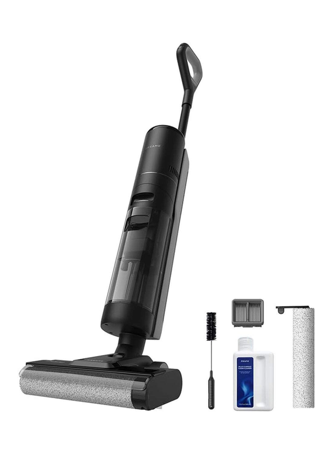 Compare H12S AE Cordless Wet Dry Vacuum Cleaner, AllinOne Floor Washer with SelfCleaning, Enhanced Edge Cleaning, Smart Dirt Detection, LED Screen Display, Ideal for Sticky Messes and Pet Hair 1400.0 W HHR22B Black at KSA Price