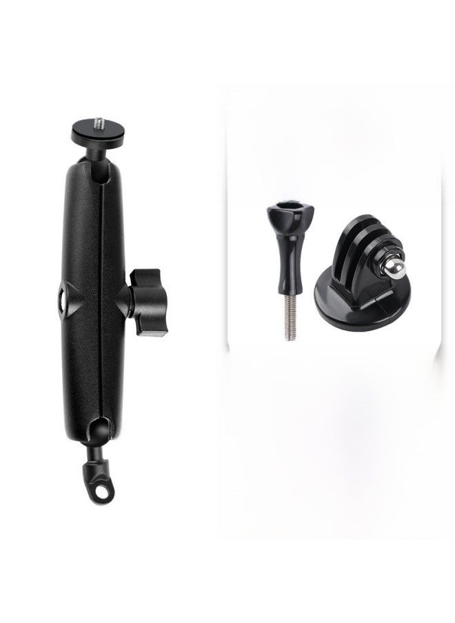 Compare Motorcycle Mobile Phone Bracket Gopro1210 Accessories Insta360X4 Panoramic Camera Shooting Bracket NavigationColor:Extended Rearview Mirror Hole Bracket at KSA Price