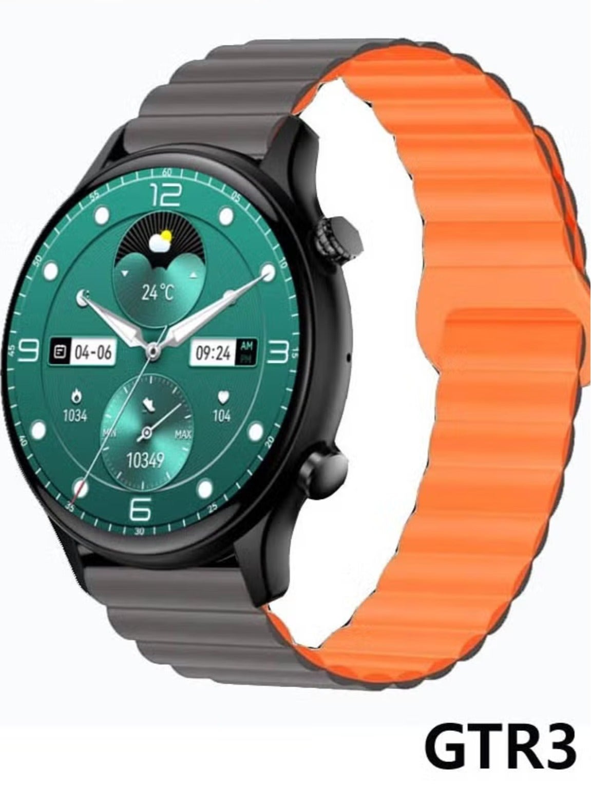 Compare NEW 1.43 Inch AMOLED Smart Watch for Men – Full Touch Control, IP68 Waterproof, Includes 2 Pairs of Straps, Sleek Black Design at KSA Price
