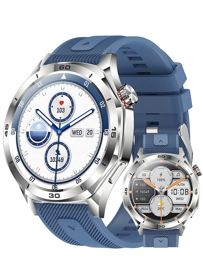 Compare Mens 1.52Inch Smart Bluetooth Watch, FullScreen Touch, Smartwatch , Sleep Monitoring, Multiple Sports Modes, RTi129 at KSA Price