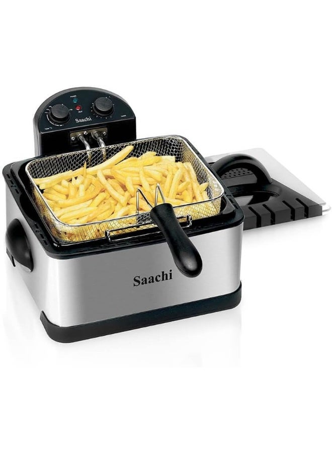 Deep Fryer with Stainless Steel Body, Removable Inner…