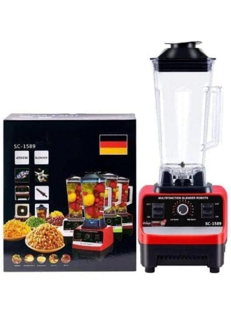 Compare Heavy Duty Smoothie Maker & Grinder 2in1 Heavy Duty Smoothie Maker & Grinder – Powerful Motor, Ice Crusher, Stainless Steel Blades, Dishwasher Safe, 2L Capacity at KSA Price