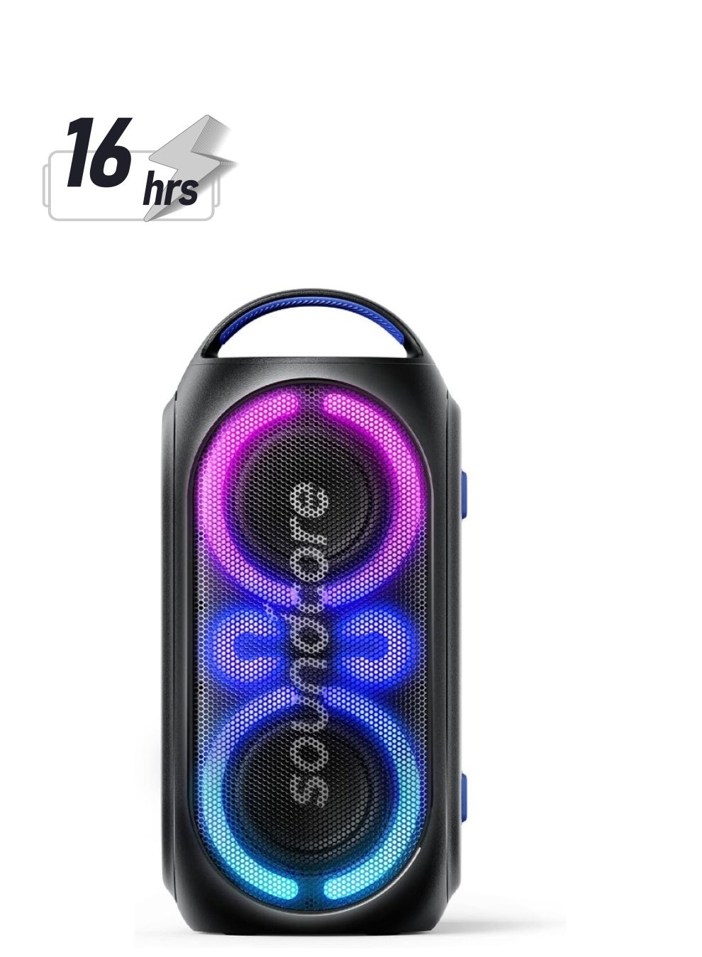 Compare Rave Party 2 Portable Speaker From Anker, 120 Watt Stereo Sound Black at KSA Price