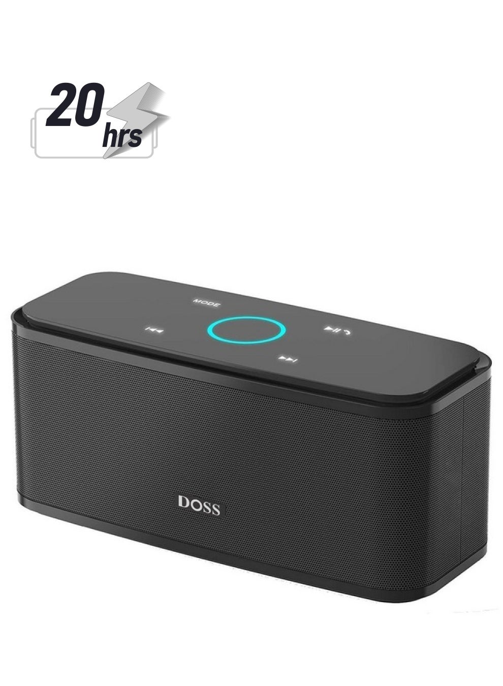 Compare Bluetooth Speaker Soundbox Touch Portable Wireless Bluetooth Speaker With 12W Hd Sound And Bass Ipx5 Waterproof 20H Playtimetouch Control Handsfree Speaker For Homeoutdoortravel Black at KSA Price
