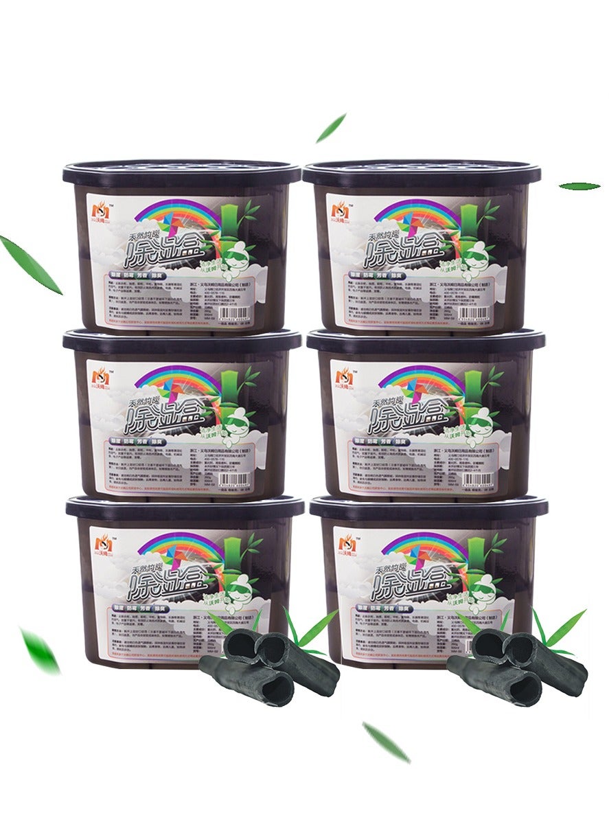 6 Packs Moisture Absorber Bamboo Charcoal Mold…