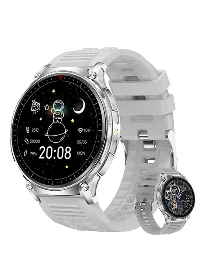 Compare Smartwatch for Men with LED Flashlight 1.39 HD Smartwatch Waterproof Fitness Tracker Outdoor Sports Watch for iOS Android,Silver at KSA Price