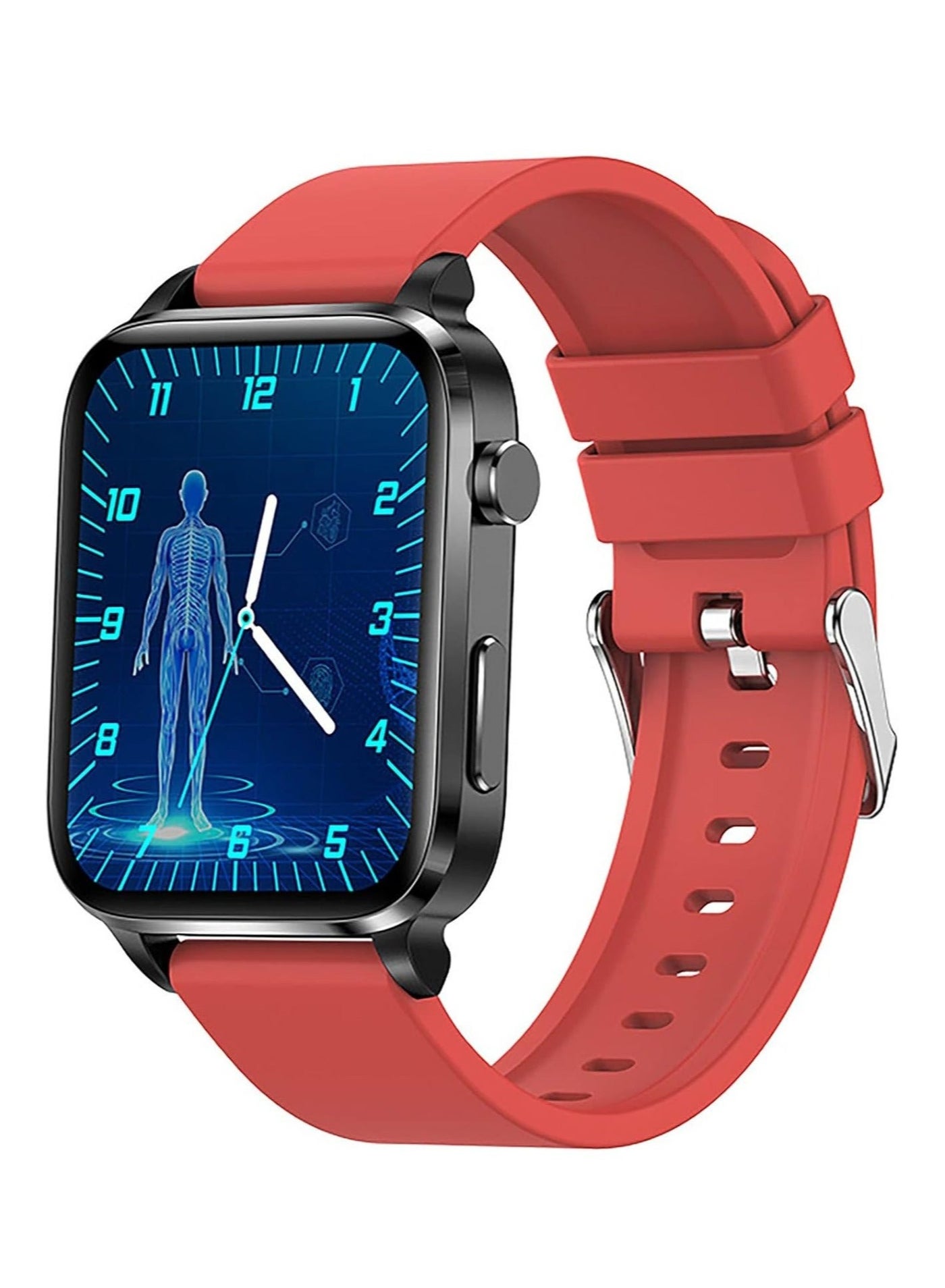 Compare F100 Smart Watch, ECG Blood Glucose Monitor, 1.7inch HD Touch Screen, Fitness Tracker with Heart RateBlood OxygenSleep MonitorMessage Reminder, 24 Sports Modes at KSA Price