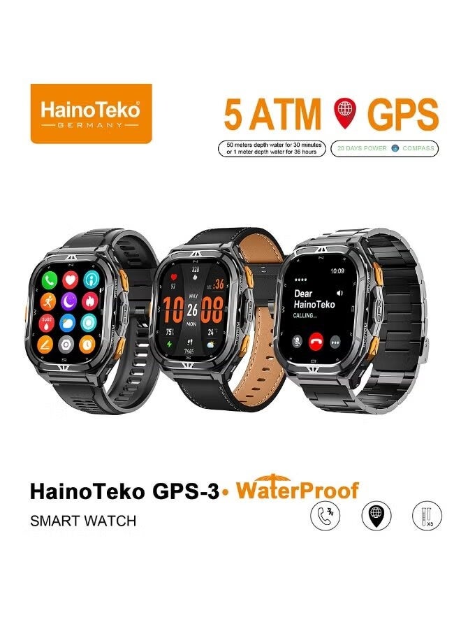 GPS-3 Waterproof Smart Watch with Built-in GPS…