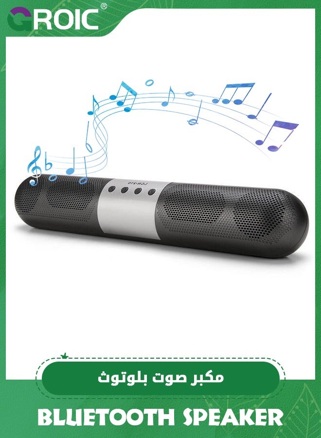 Wireless Bluetooth Soundbar, 5W Dual Channel Stereo…