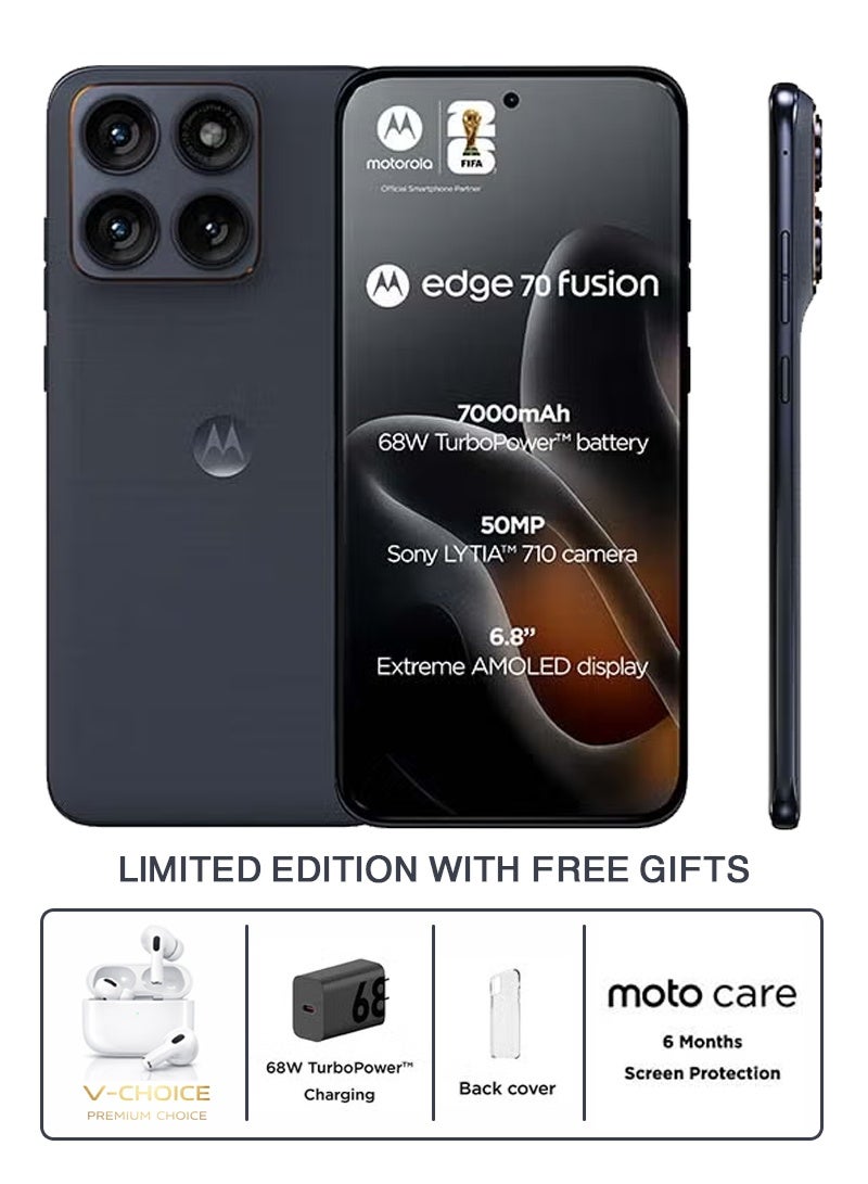 Edge 70 Fusion 5G Dual SIM Phone Pantone…