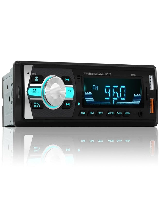 NORHOM Single Din Car Stereo, Car Audio with…