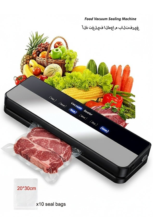 Vacuum Sealer, Equipped With 10 Vacuum Sealed Bags,Fully…