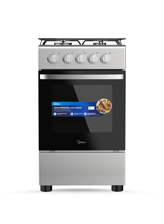 50x55cm Freestanding Cooker, Full Gas Cooking Range…