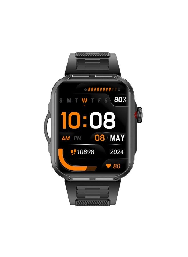 Compare Men’s Sports Smart Watch with Bluetooth Calling, 2.02” HD Screen, Alloy Case, Health & Fitness Tracking at KSA Price
