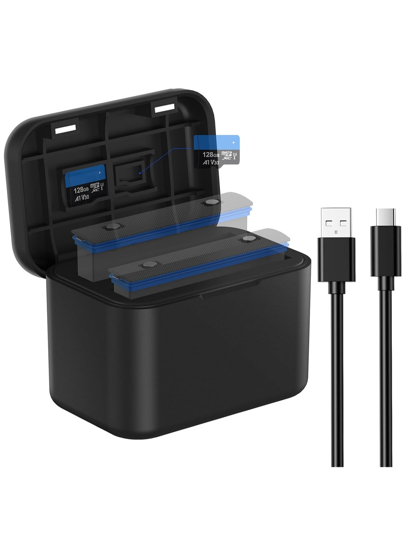 Fast Battery Charger Hub for Insta360 X4…