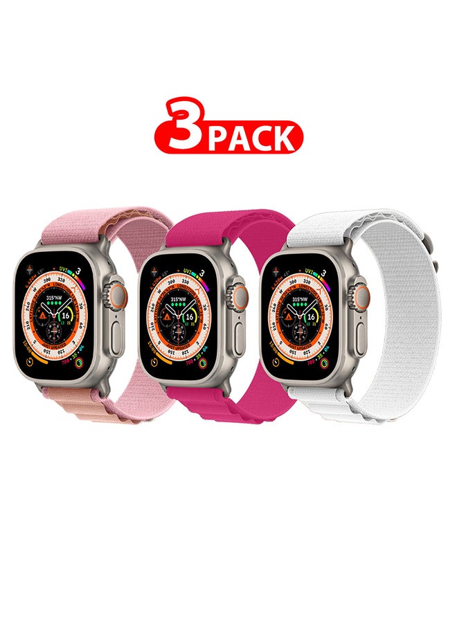 3 Pack For Apple Watch Band 49Mm 45Mm 44Mm 42Mm…