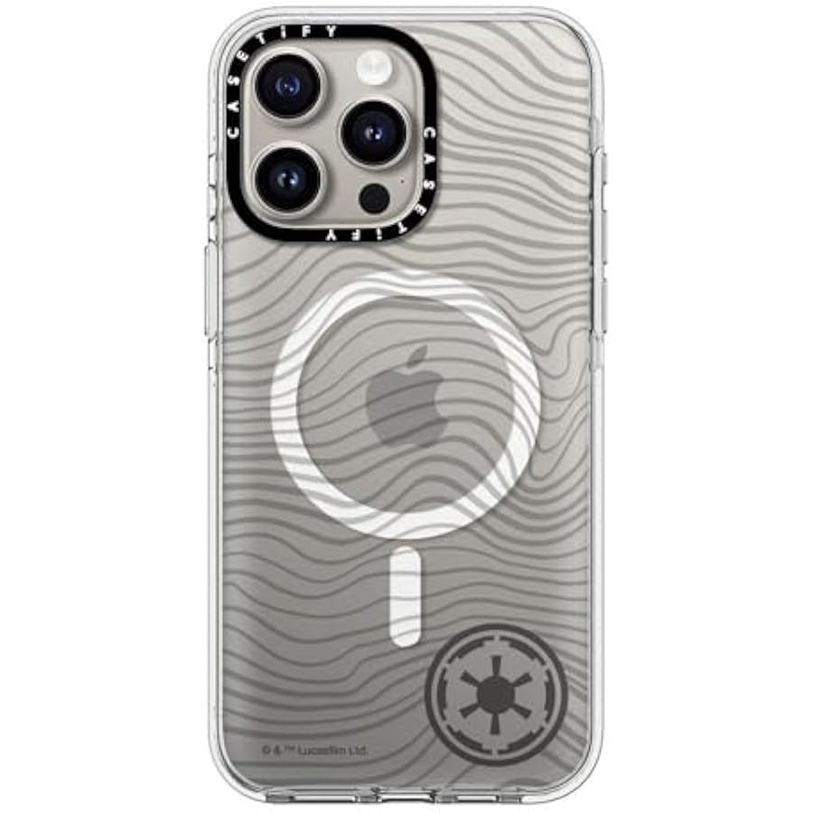 Compare Clear iPhone 15 Pro Max Case ?Mandalorian CoLabNot Yellowing  6.6ft Drop ProtectionCompatible with Magsafe?  Beskar Ingot  Clear at KSA Price