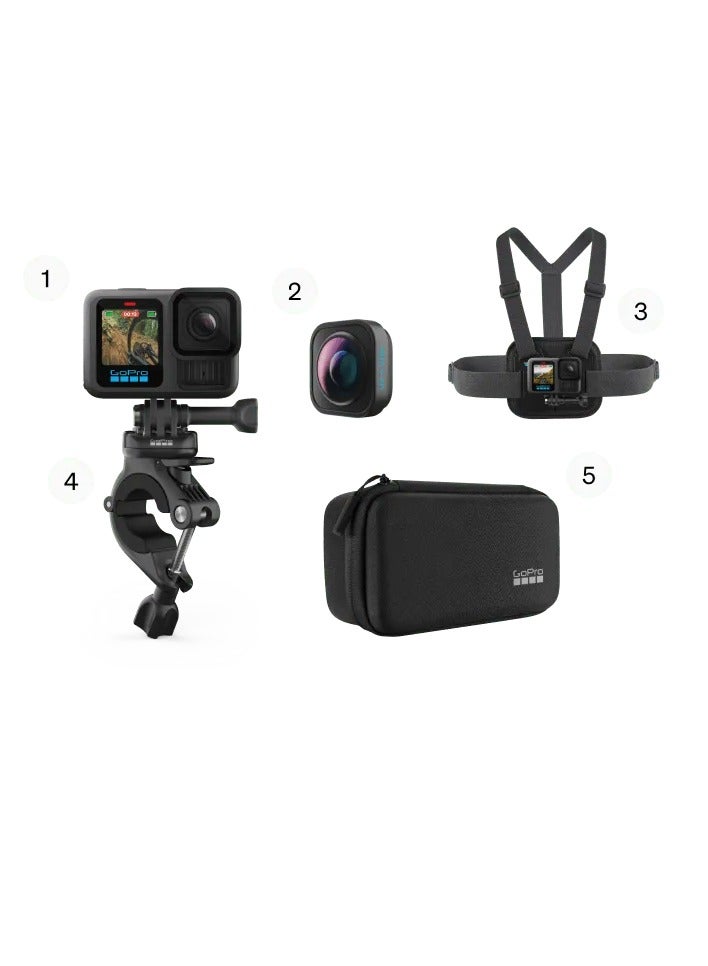 HERO13 Black Mountain Bike Bundle inlcuding 64GB Memory…