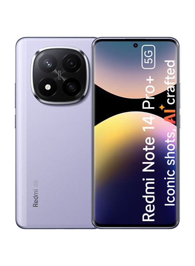 Compare Redmi Note 14 Pro+ 5G Lavender Purple 12GB RAM 512GB  Global Version at KSA Price