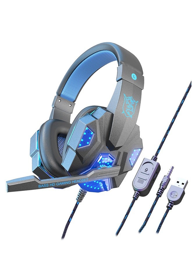 Compare 7.1 Surround USB Vibration Gaming Headset Headband Headphones With Mic at KSA Price