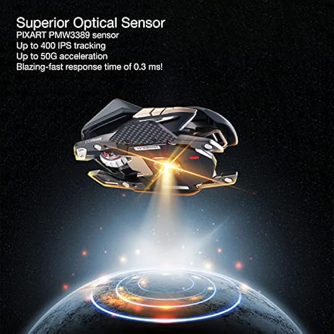 Compare PRO X3 SUPREME LIMITED EDITION WIRED OPTICAL GAMING MOUSE  16000 DPI OPTICAL SENSOR at KSA Price