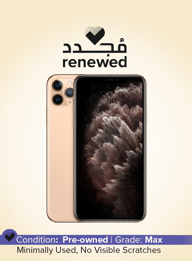 Compare Renewed  iPhone 11 Pro 512GB Gold 4G With Facetime  International Version at KSA Price