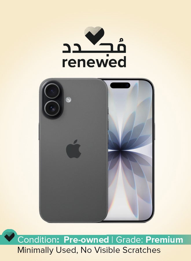 Compare Renewed  iPhone 17 256GB Black 5G eSim only With FaceTime  International Version at KSA Price