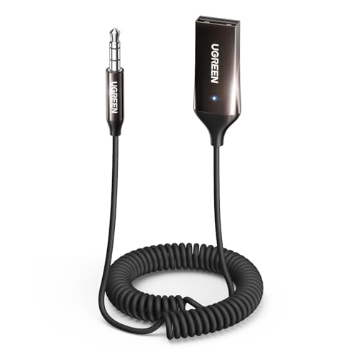 UGREEN Aux to Bluetooth 5.4 Adapter 3.5mm…