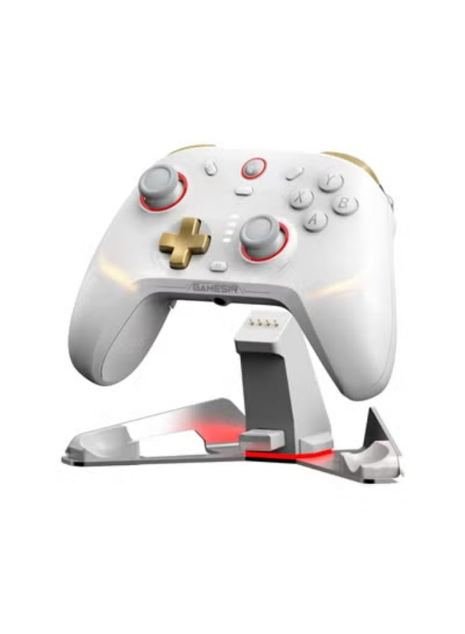 Compare GameSir Cyclone 2 Wireless Controller  1000Hz Polling Rate, TMR Joysticks, HallMicro 2in1 Triggers for PCSwitchAndroidiOS, PC Gaming Controller with Charging DockWhite at KSA Price