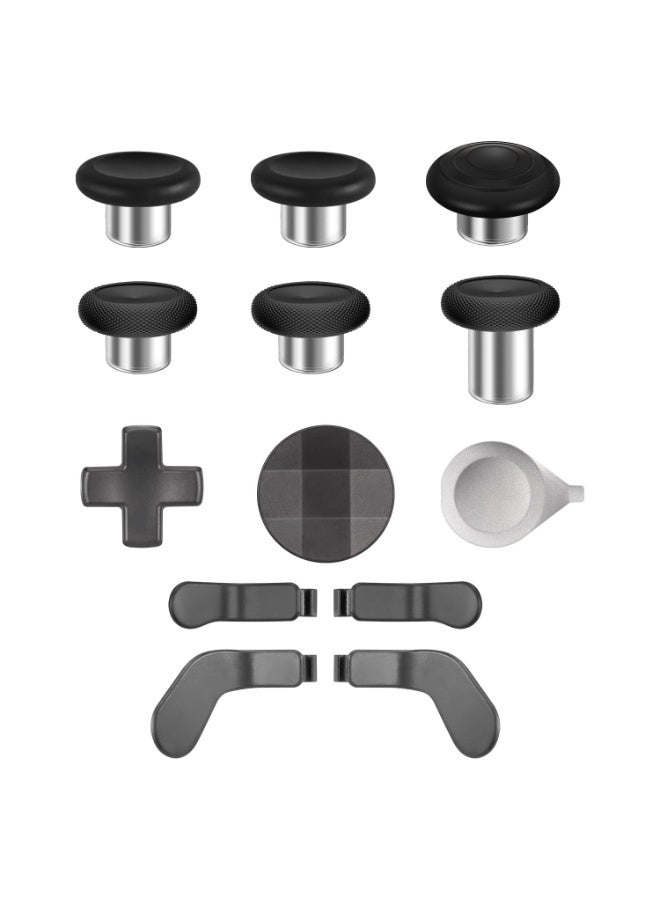 Compare Accessories for Xbox Elite Controller Series 2  13 in 1 Replacement Paddles Thumbsticks Joystick Analog Sticks Parts Repair Kit Component Set with 2 DPads, 1 Tool at KSA Price
