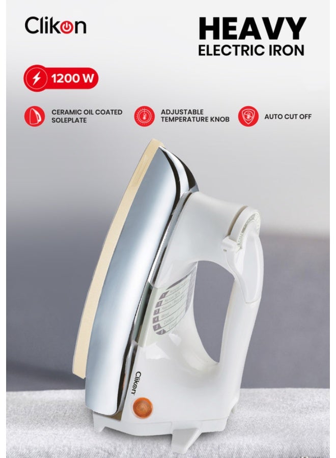 Dry Iron 1200 W CK2132 White/Cream