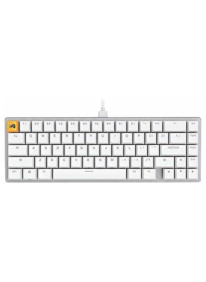 Compare GMMK 2 PreBuilt Modular Mechanical Keyboard, ABS Doubleshot Keycaps, 65% Layout, 67 Keys, Fox Linear Switch, USBC Interface, 5Pin Hotswap Support, White | GLOGMMK265FOXW at KSA Price