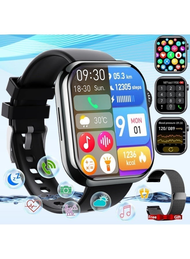 Smart Watch 1.83 Inch AMOLED Display Bluetooth Calling…