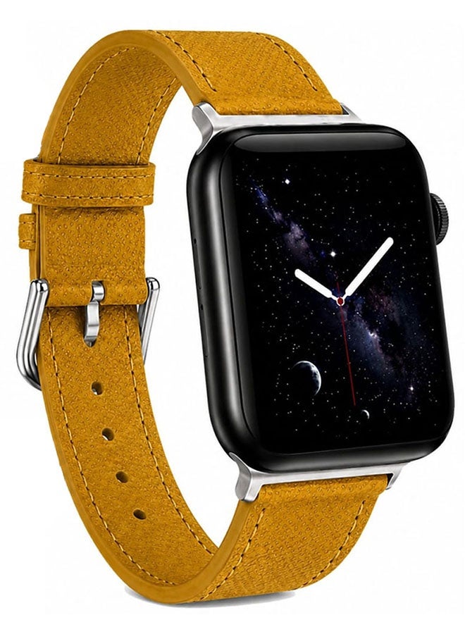 Leather Band Compatible with Smart Watch 44mm 45mm…
