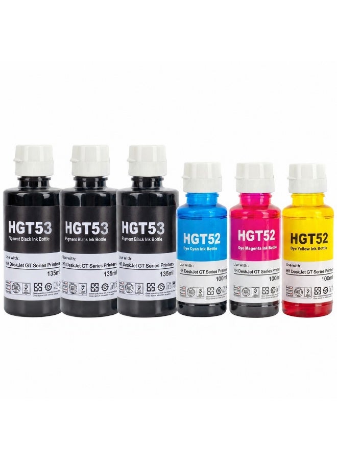 NexNova GT53XL 135ml GT52 100ml 6-Pack Compatible…