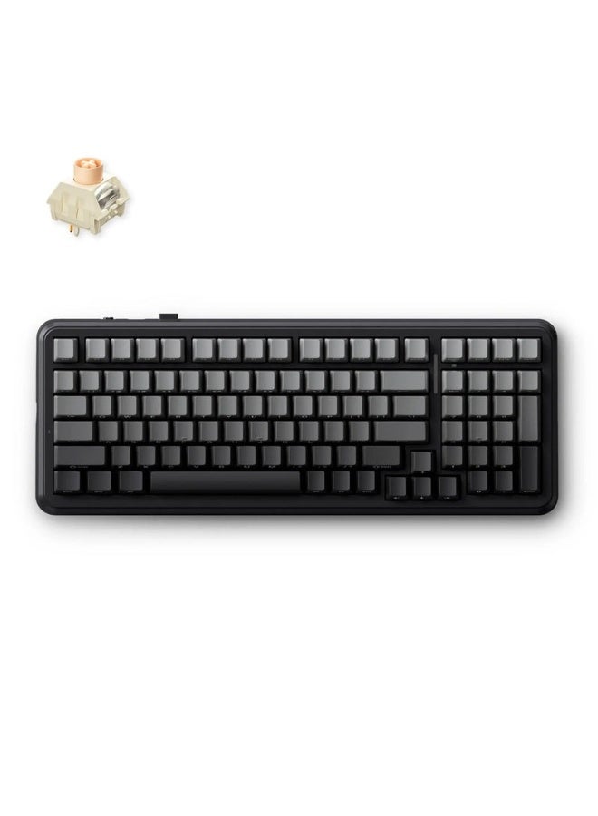 Compare K99 V2 Wireless GasketMount Mechanical Keyboard – Icy Creamsicle Switch, 98% Layout, HotSwap 35Pin Switches, TriMode, DualShot PBT Keycaps, SouthFacing RGB & Surround Lighting, 8000mAh Battery, FoamDamped Cushion Typing, Mountains Gradient |  at KSA Price