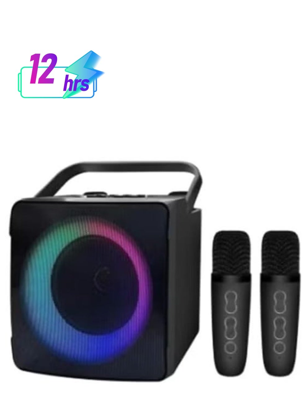 Compare 200W High Power Bluetooth Portable Sound Speaker – Wireless Stereo, Deep Bass, Enhanced Audio Quality, Loud Outdoor Speaker with Long Battery Life, Waterproof, Ideal for Parties, Beach, and Travel – Compact, Easy to Carry, Perfect for Home and Outdoo at KSA Price