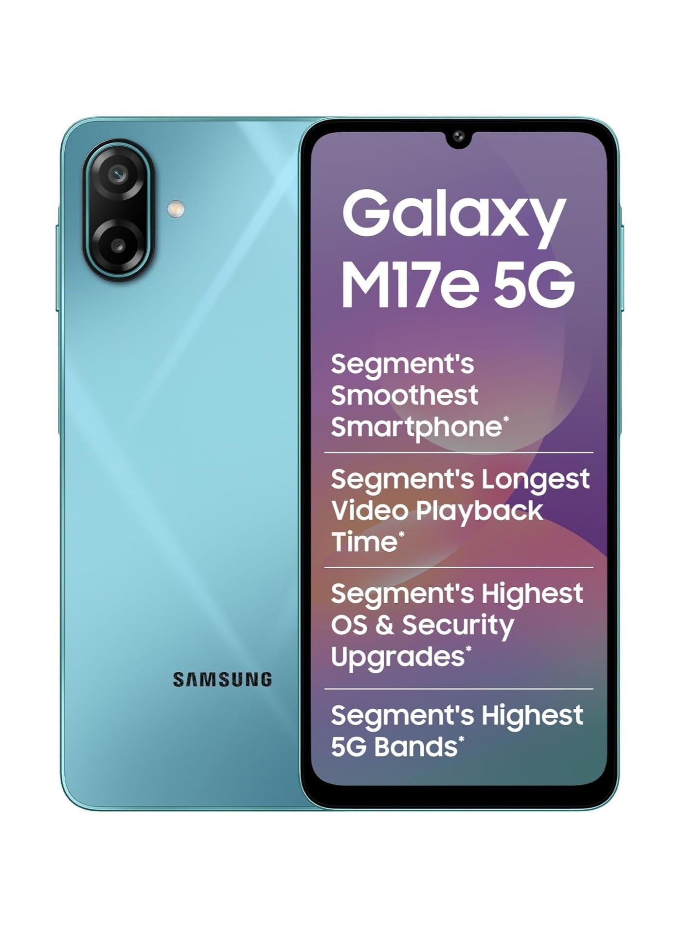 Samsung Galaxy M17e 5G Mobile (Blitz Blue, 6GB…