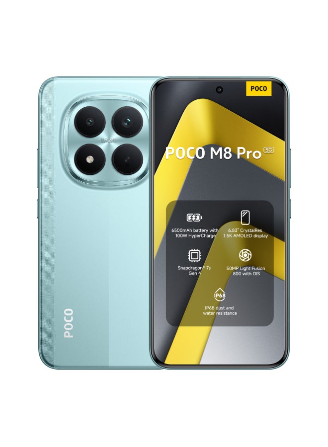 POCO M8 Pro 5G Green 12GB RAM 512GB ROM…