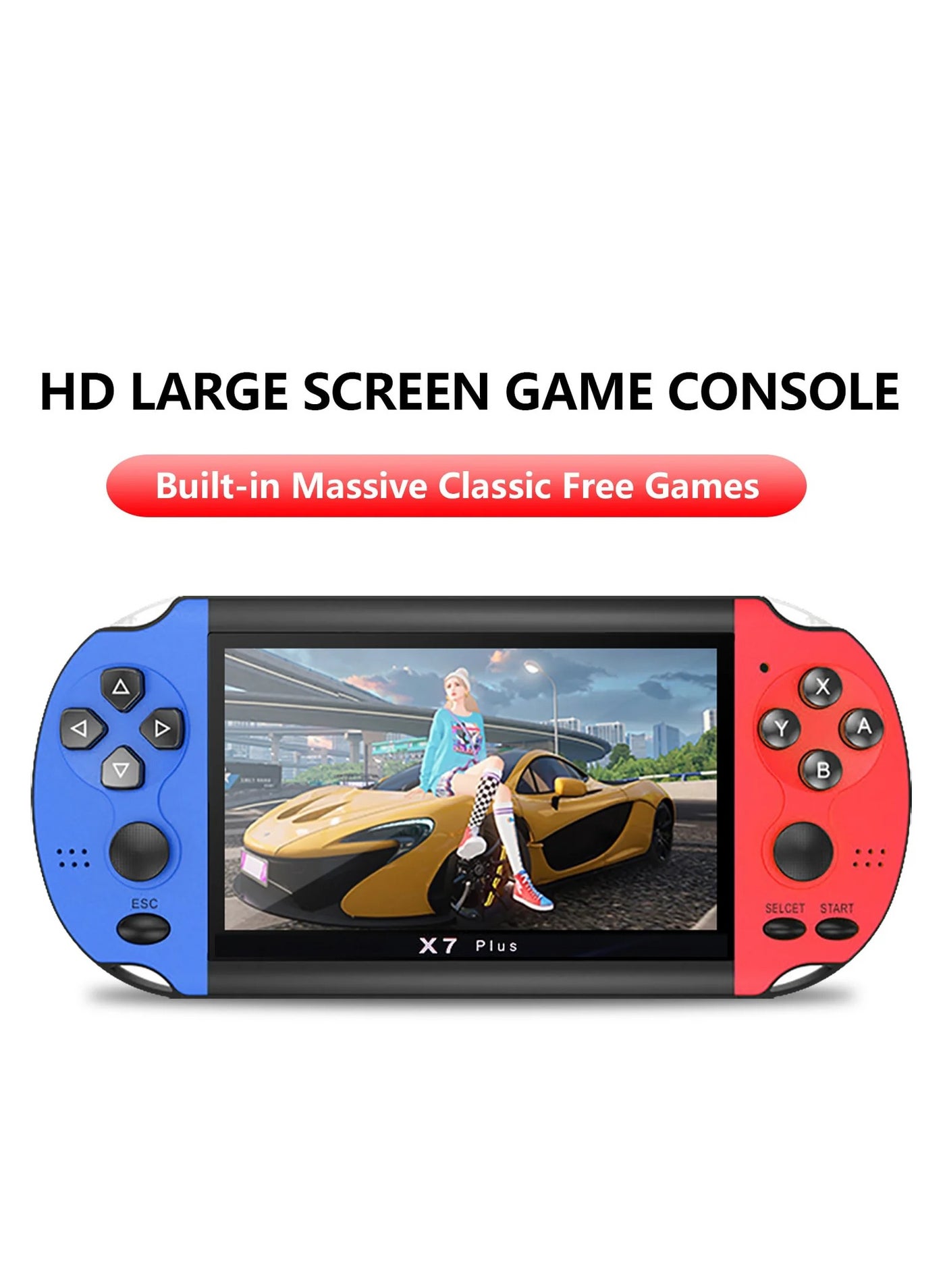 X7 Plus Video Game Console Handheld Game Players…