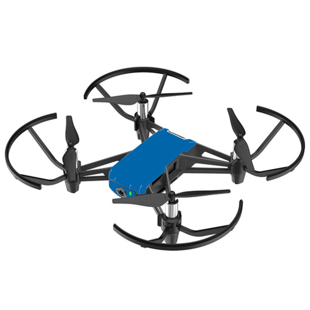 Compare MightySkins Skin Compatible with DJI Ryze Tello Drone  Solid Blue | Protective, Durable, and Unique Vinyl Decal wrap Cover | Easy to Apply, Remove, and Change Styles | Made in The USA at KSA Price