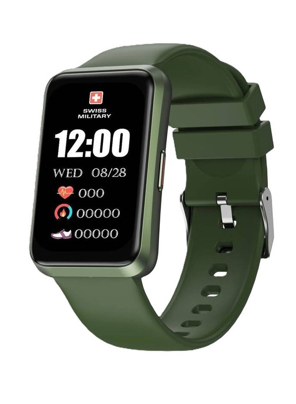 Compare Swiss Military Rhine 2 Band, 1.57  Display, 7 Days Battery Life, English and Arabic, Workout Detection, Receives and Makes Calls, Waterproof, Heart Rate Monitoring at KSA Price