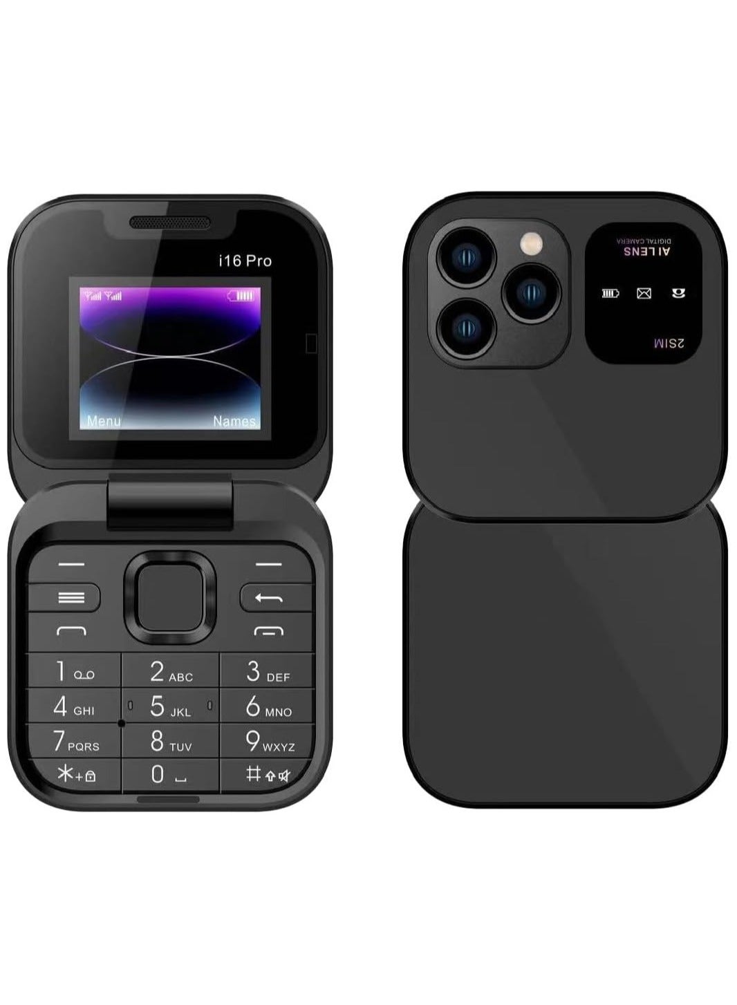 2024 New Mini Flip Mobile Phone