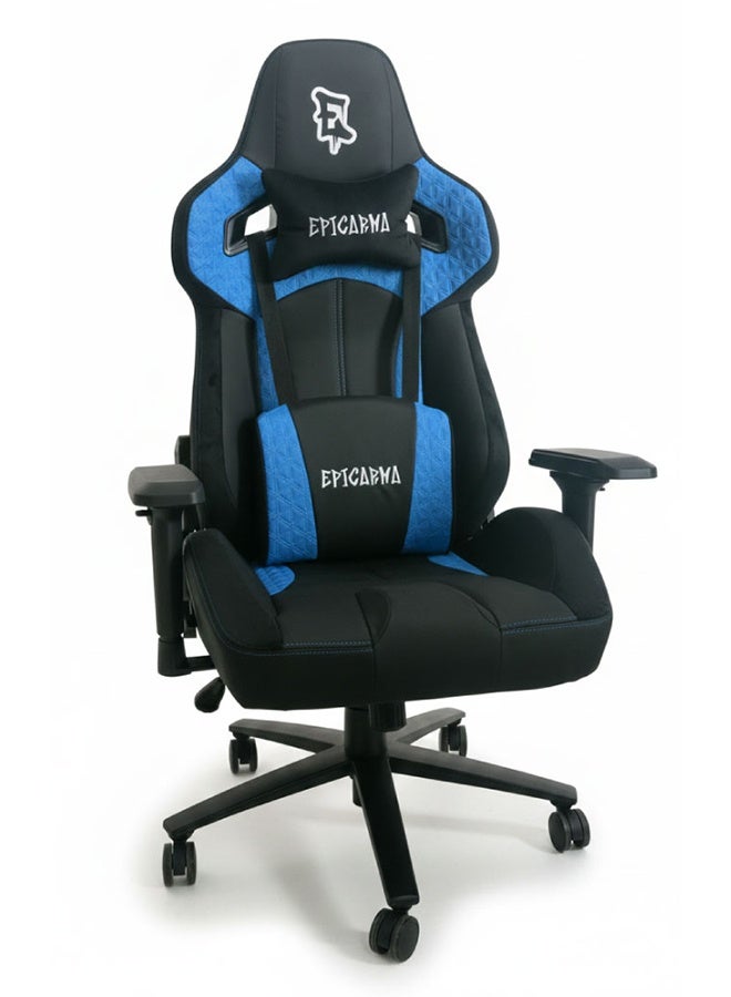 Compare Ergonomic Gaming Chair with 4D Adjustable Armrests, 90°–160° Reclining Backrest, Lumbar & Neck Support, HighBack Racing Style PC Gaming Chair for Gamers, Office & Streaming Setup at KSA Price