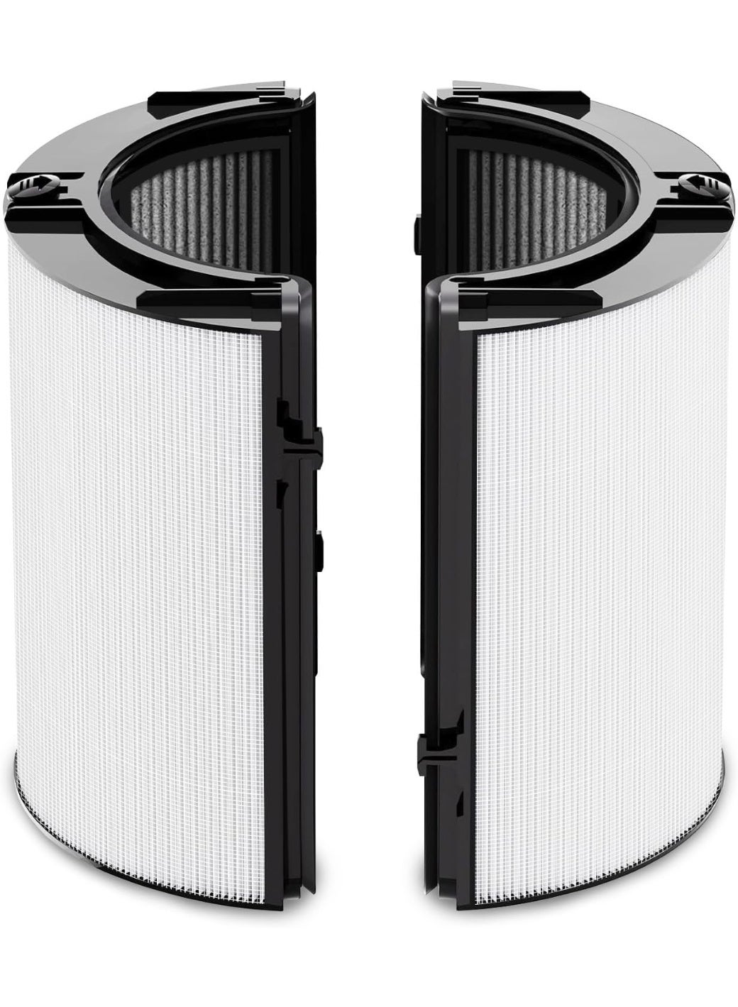 Compare 2in1 HEPA & Activated Carbon Replacement Filter, 360° Combi Air Purifier Filter Compatible with TP07TP09TP10HP04HP06HP07HP09HP10PH03 Series, H13 True HEPA, Dust, Allergens & Odor Removal at KSA Price