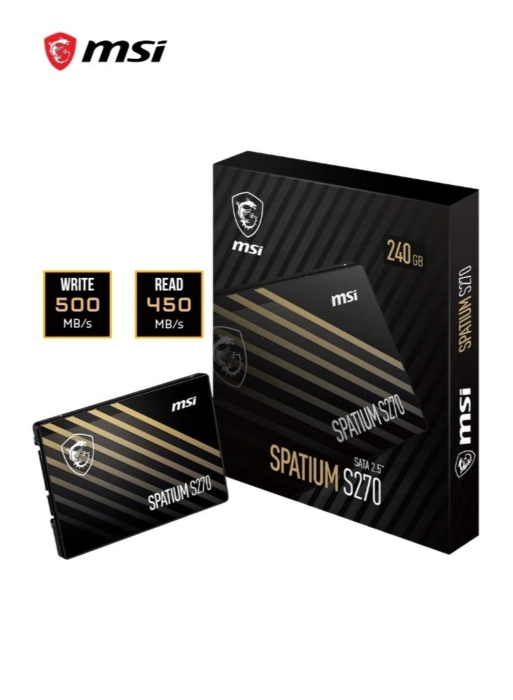 Compare SPATIUM S270 SATA III, 2.5inch | 240GB Internal SSD for Laptop Desktop | 5 Years Warranty at KSA Price