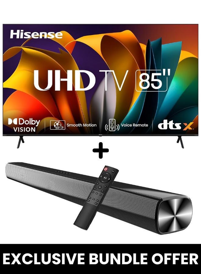 85-Inch A61N 4K UHD LED Smart TV +…