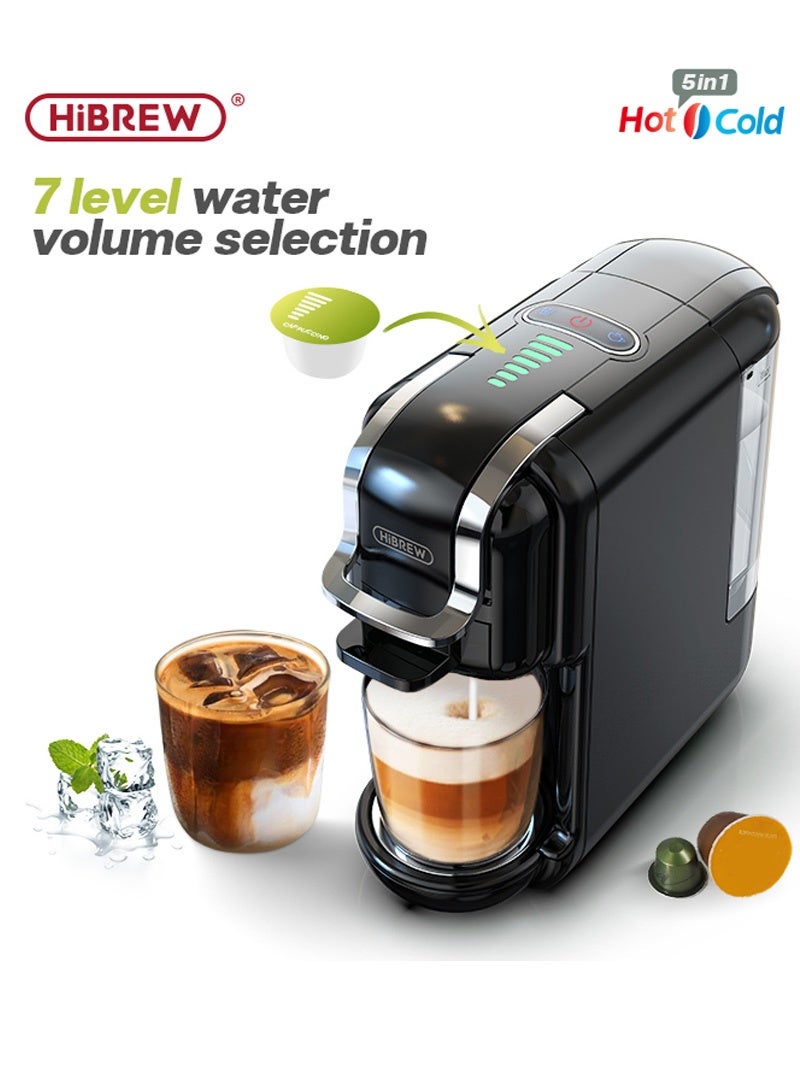Hibrew 5-in-1 Multi Capsule Coffee Maker , Espresso…